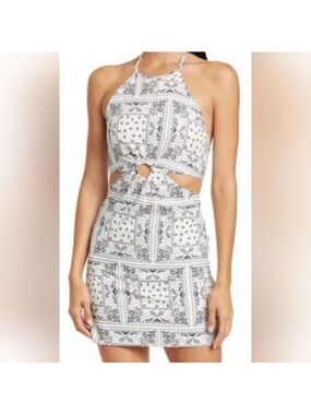 Elodie Bandana Mini Dress